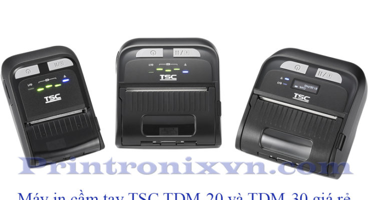 Máy in cầm tay TSC TDM-20 và TDM-30 giá rẻ